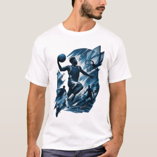 Moderne Basketbal | Atletische Streetstyle T-shirt