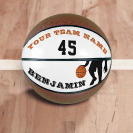 Moderne Basketball met de Naam van het Team van de Basketbal