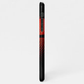 Moderne Basketball Sport Ball Skin Textern Pattern iPhone Hoesje (Linkerkant)