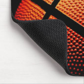 Moderne Basketball Sport Ball Skin Textern Pattern Muismat (Hoek)