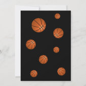 Moderne Basketbalspeler Teamfoto Geheugen Mate (Achterkant)