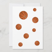 Moderne Basketbalspeler Teamfoto Geheugen Mate (Achterkant)