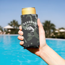 Moderne Bass Gevist Camouflage Aangepaste Naam