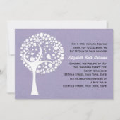 Moderne Bat Mitzvah-uitnodiging Kaart (Voorkant)