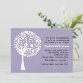 Moderne Bat Mitzvah-uitnodiging Kaart (Staand voorkant)