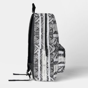 Moderne BATIK Patroon Bedrukte Rugzak