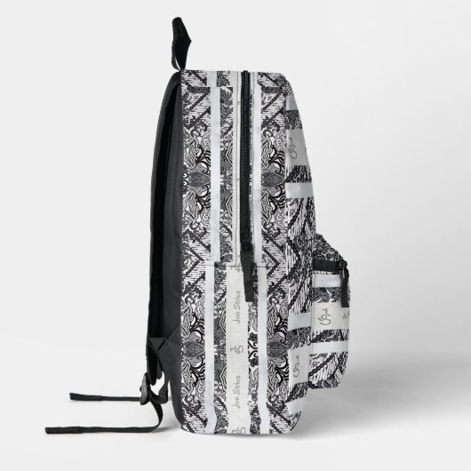 Moderne BATIK Patroon Bedrukte Rugzak (Links)