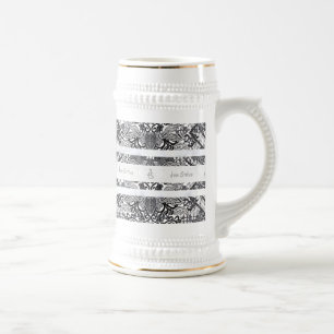 Moderne BATIK Patroon Bierpul