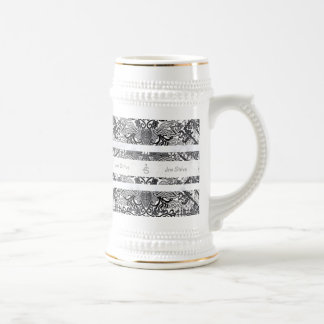 Moderne BATIK Patroon Bierpul