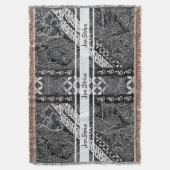 Moderne BATIK Patroon Deken (Voorkant Verticaal)
