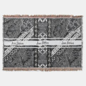 Moderne BATIK Patroon Deken (Voorkant)