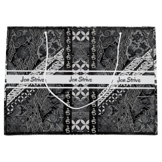 Moderne BATIK Patroon Groot Cadeauzakje