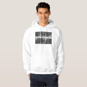Moderne BATIK Patroon Hoodie (Voorkant volledig)