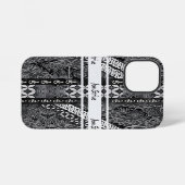 Moderne BATIK Patroon iPhone Hoesje (Achterkant horizontaal)