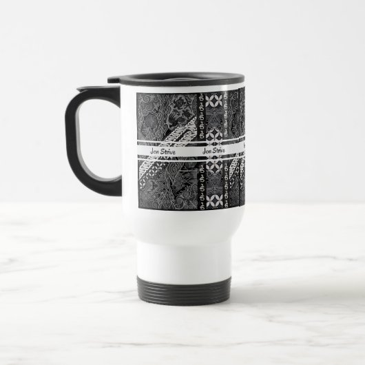 Moderne BATIK Patroon Reisbeker (Links)
