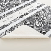 Moderne BATIK Patroon Sherpa Deken (3/4)