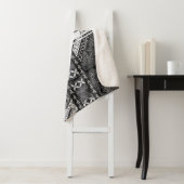 Moderne BATIK Patroon Sherpa Deken (In situ)