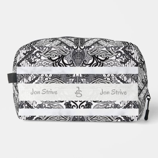 Moderne BATIK Patroon Toilettasje (Voorkant)