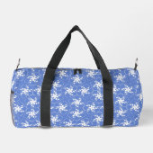 Moderne Batik Patroon Witte Jasmin Bloem Plunjezak (Achterkant)