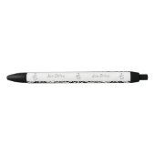 Moderne BATIK Patroon Zwarte Inkt Pen (Voorkant)