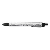 Moderne BATIK Patroon Zwarte Inkt Pen (Bodem)