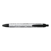 Moderne BATIK Patroon Zwarte Inkt Pen (Achterkant)