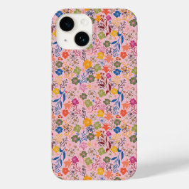 Moderne Batik Roze Schaduw Case-Mate iPhone 14 Hoesje