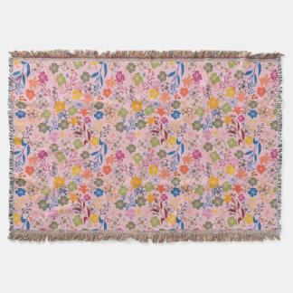 Moderne Batik Roze Schaduw Deken