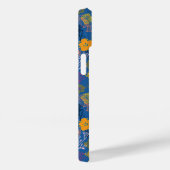 Moderne Batik Victoria Blauw Case-Mate iPhone Case (Achterkant / Rechts)
