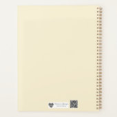 Moderne Bauhaus geometrische patroon Planner (Achterkant)