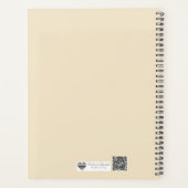 Moderne Bauhaus geometrische patroon Planner (Achterkant)