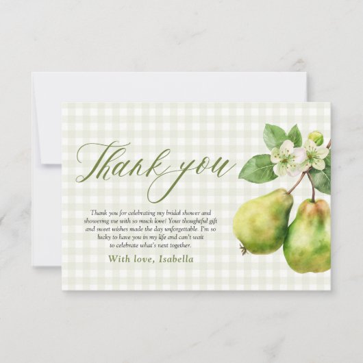 Moderne Bedankkaart (Voorkant)