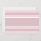 Moderne Bedankt- en liefdesfotokaart - Blush Bedankkaart (Achterkant)