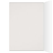 Moderne Bedankt Quote Elegante Bloemen Dank u kaar (Binnen (Links))