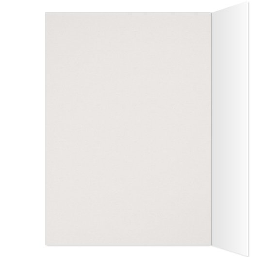 Moderne Bedankt Quote Elegante Bloemen Dank u kaar (Binnen (Links))