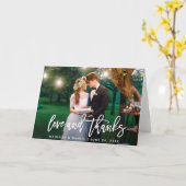 Moderne Bedankt van de Fotoliefhebbers van penseel Kaart (Gele Bloem)