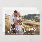 Moderne Bedankt van de liefde van het Manuscript v (Voorkant / Achterkant)