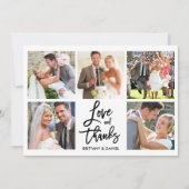 Moderne Bedankt van de liefde van het Manuscript v (Voorkant)