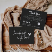 Moderne Bedankt voor uw aankoop Kaart