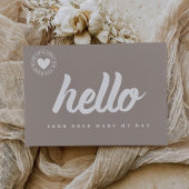 Moderne Bedankt voor uw aankoop Kaart