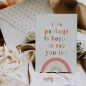 Moderne Bedankt voor uw aankoop Kaart