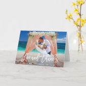 Moderne Bedankt voor weddenschap tussen penselen e Kaart (Gele Bloem)