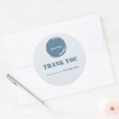 Moderne Bedankt Zakelijke Sticker | Gepersonalisee (Envelop)