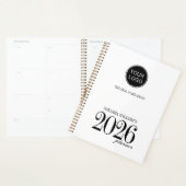 Moderne Bedrijf Logo Custom 2026 Planner (Display)