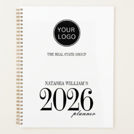 Moderne Bedrijf Logo Custom 2026 Planner