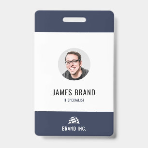 Moderne bedrijfs-ID Badge
