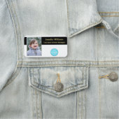 Moderne bedrijfs Logo Corporate Executive ID Foto Naamplaatje (In situ)