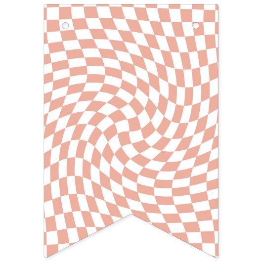 Moderne bedrijfs Logo roze Sjabloon Vlaggetjes (Tweede vlag)