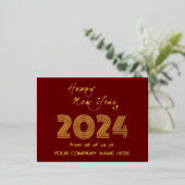 Moderne Bedrijfs Queere Code Maatschappij Folie Feestdagen Briefkaart (Staand Voorkant)