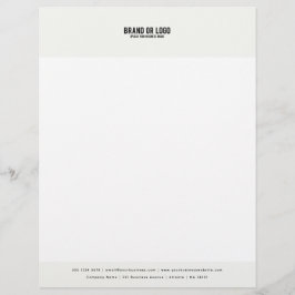 Moderne bedrijfs Sjabloon van het Bedrijf Briefhoofd